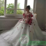 نمونه کار لباس عروس مزون ژیتام
